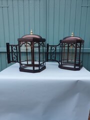 Early 20th Century Pair Of (outside) Wall Lanterns
