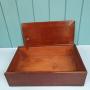 Georgian box  mahogany box