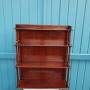 Georgian Four Tier Mahogany Bookcase 27 Wide