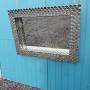 Mid 20th Century Mermaid Style Bevelled Mirror