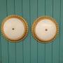 Pair Large Plafonnier Flush Ceiling Lights 16