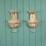 Pair of Murano glass wall lights 12