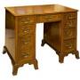  18th Century style walnut desk c1900