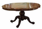19th Century Shaped Oval Rosewood Centre Table – C