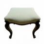 19thc Mahogany Stool on Cabriole Legs