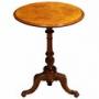 19thc Walnut Lamp Table