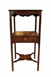 A Converted Victorian Mahogany Washstand
