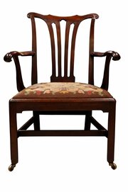 A Fine George II Mahogany Armchair, Circa 1750