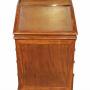 A Fine Quality Mahogany Slide Front Davenport