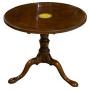 A George III circular mahogany tripod table