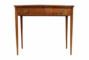 A Georgian  Mahogany Bowfront Single Side Table