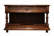 A Henri II Style French Carved Oak Enfilade 