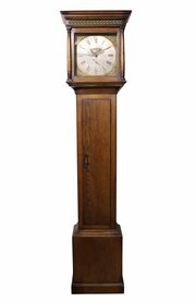 An 18th Century Oak Longcase Clock By John Pattiso