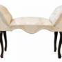An Elegant Regency Window Seat on Cabriole Legs