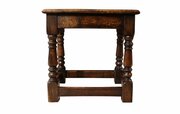 Antique Oak Joint Stool, Circa 1900