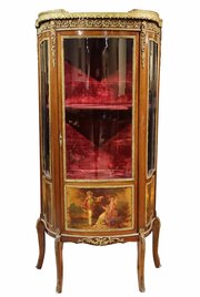 Decorative 19th-century Vitrine Display Cabinet