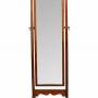 Elegant 1930s Mahogany Cheval Mirror