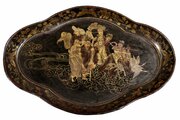 English Chinoiserie Tray - 19thc