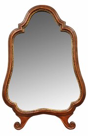 Fine 18th Century Walnut Dressing Table Mirror