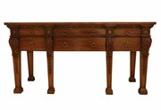 Fine 19th C Mahogany Side Table In The Chippendale Style