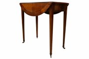 Fine 19th Century Satinwood Oval Pembroke Table