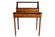 Fine Early Victorian Rosewood Ladies Writing Table