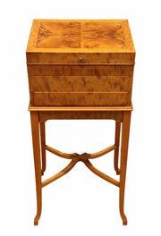 Fine Edwardian Satinwood Dressing Table 