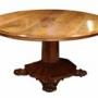 Fine William IV Figured Mahogany Breakfast table