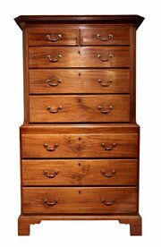 George III Mahogany Chest On Chest C1790