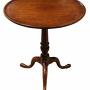 George III Mahogany Snap-Top Occasional Table 
