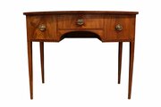 George III Mahogany  Crossbanded Bowfront Dressin