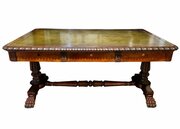 George IV Mahogany Partners Writing Table 