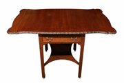 Georgian Cuban Mahogany Drop-Leaf Occasional Table