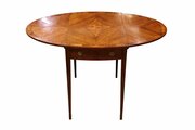 Georgian Kingwood & Satinwood Banded Pembroke Table