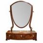 Georgian Mahogany Dressing Table Mirror with Sheil