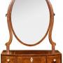 Georgian Mahogany Dressing table mirror