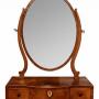 Georgian Oval Dressing Table Mirror 