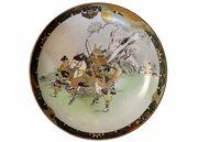 Large Japanese Kutani Porcelain Charger