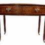 Mahogany Bow-Fronted Single Drawer side table