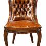 Mahogany Leather Chair