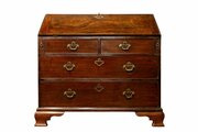 Mid 18th Century Mahogany Bureau Of Good Colour 