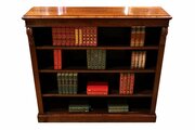 Mid 19th Century Rosewood Open Bookcase 