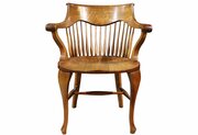 Oak Desk Chair Circa 1880