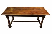 Oak Refectory Table Circa 1700