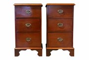 Pair Of Victorian Mahogany Bedside Chests