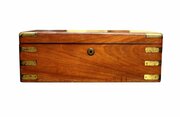 Victorian Mahogany Campaign Writing Box