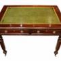 William IV Mahogany Leather Top Writing Table