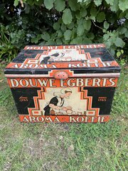 1930s Douwe Egberts Coffee Advertising Tin