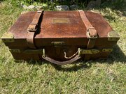 Antique Leather Cartridge Case