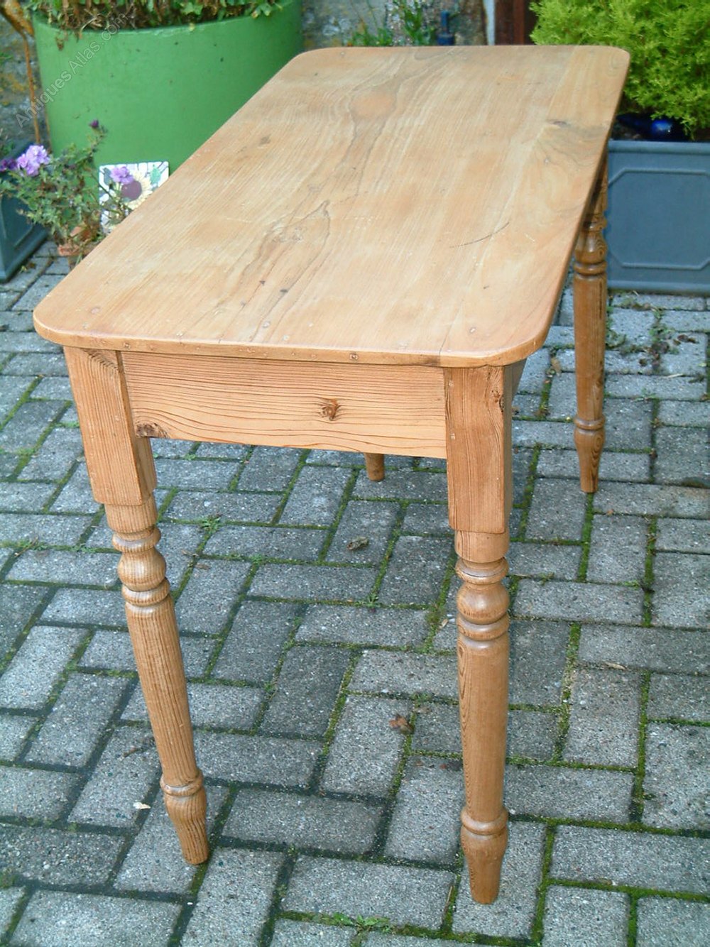 A Small Restored Victorian Pine Table Antiques Atlas